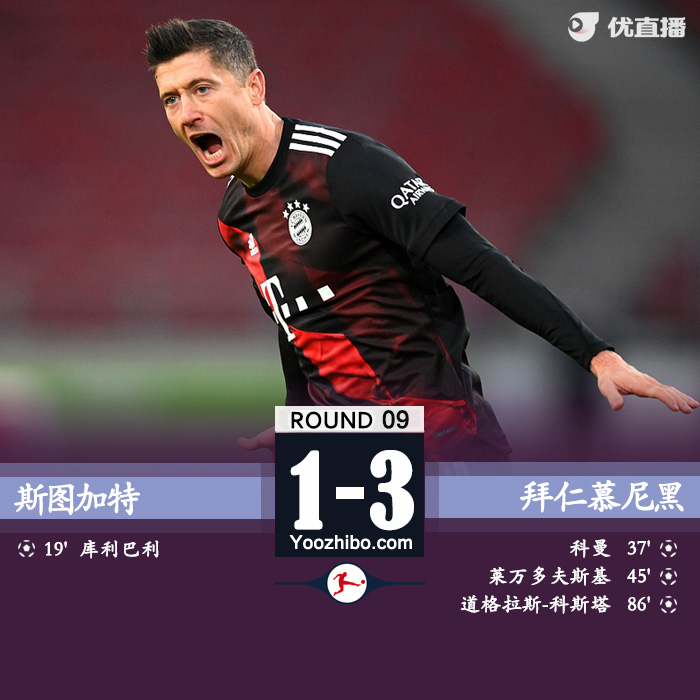 <a href=/zuqiuall/bayern/ target=_blank class=infotextkey>拜仁</a>3-1逆转斯图加特